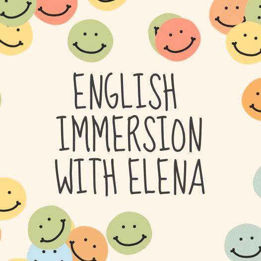 Logo English Immersion with Elena
