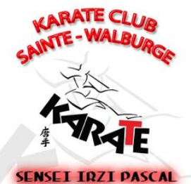 Logo Karaté club Sainte-Walburge