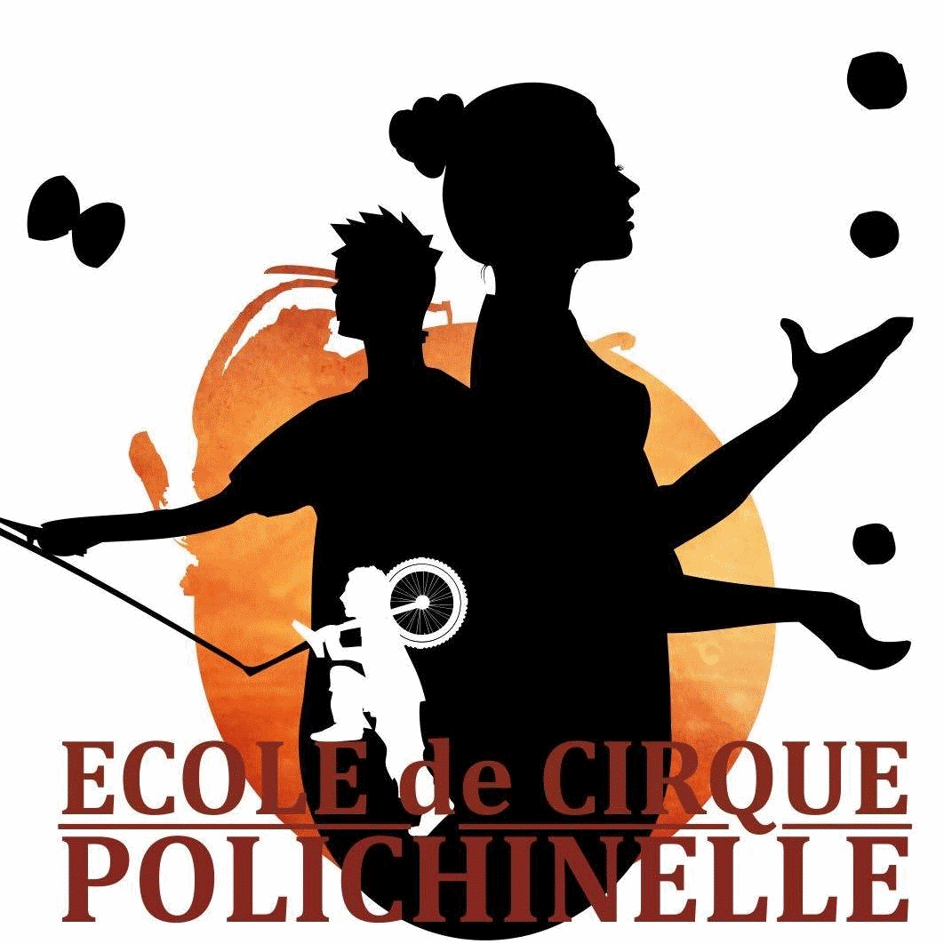 Logo École de Cirque Polichinelle